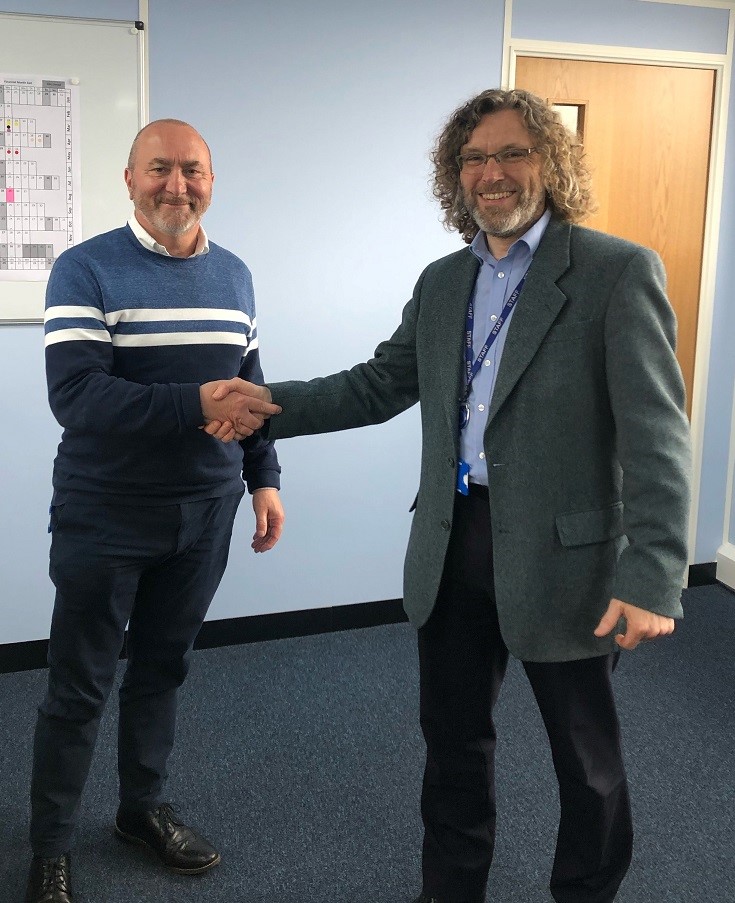 John Duggan retires after 20 years service with Centronic