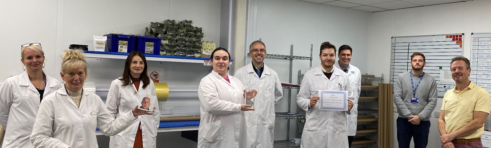 The SPIRIT Award for May 2020 goes to the the Coil Wound Components team and Engineering support