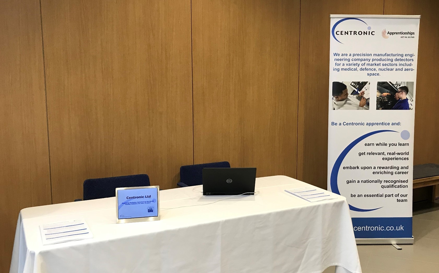Centronic attends the Institute of Physics Technical Careers Fair