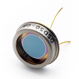 Photodiodes with integrated amplifiers